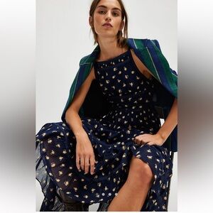 free people extra dose midi dress Free People Endless Summer Extra Dose Keyhole Cutouts Midi Dress in Black XS